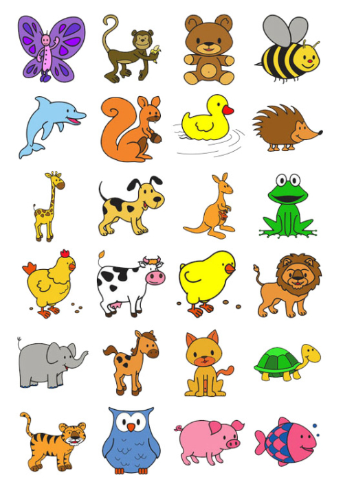 icons animals